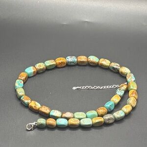 A Kingman Turquoise beaded necklace